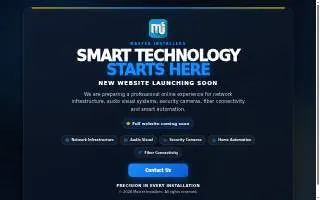 Master Installers, Inc. website