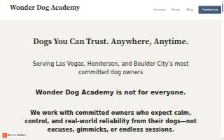 Wonder Dog Academy