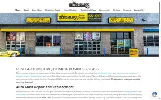 Brite Glass of Carson City website