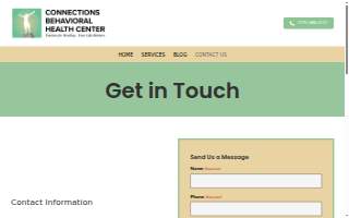 Connections Behavioral Health Center