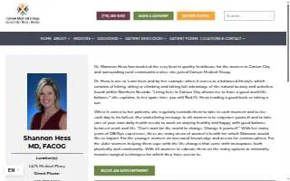 Hess Shannon MD website