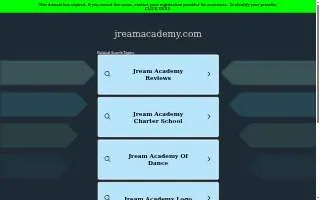 JREAM Academy of Carson City website