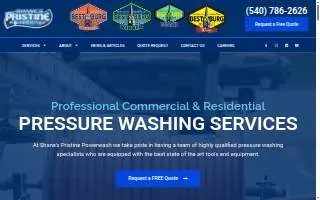 Pristine Power Wash of Carson City website