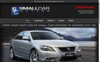 Small Car Motors website