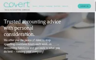Covert Tax Services, Inc. website