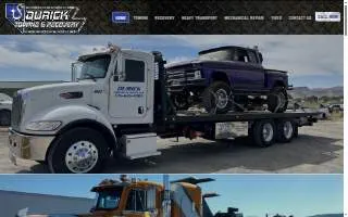 Durick Towing & Recovery website