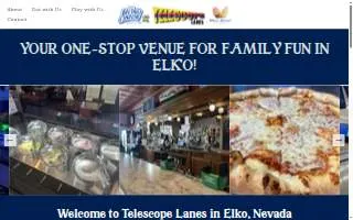 Telescope Lanes of Elko website