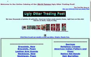 Ugly Otter Trading Post website