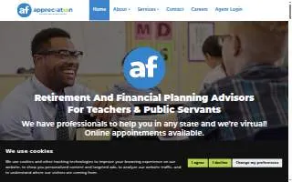 Appreciation Financial of Enterprise website