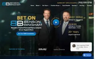 Benson & Bingham Accident Injury Lawyers, LLC of Enterprise website