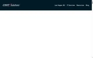 CMIT Solutions Las Vegas website
