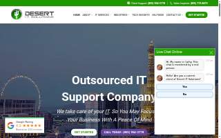 Desert IT Solutions | Las Vegas IT Support Company & Managed IT Services of Enterprise