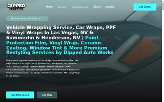 Dipped Auto Works - Car Wraps, PPF, Paint Protection Film, Ceramic Coating, Window Tint & Collision Repair of Enterprise