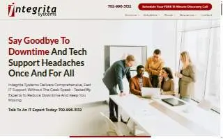 Integrita Systems website