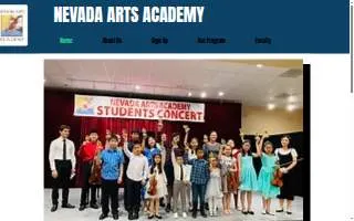 Nevada Arts Academy website
