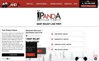 PandA Law Firm website