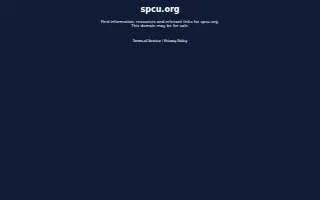 Sierra Pacific Credit Union of Enterprise website