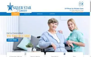 Silver Star Homecare website
