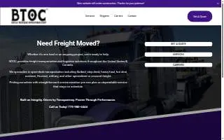 Bryan Trucking Operations Corp. website