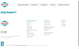 Paladini Construction website
