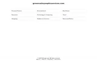 Green Valley Septic Services of Fernley website