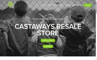 Castaways Resale Store website