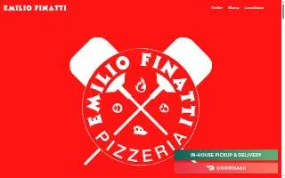 Emilio's Italian Pizzeria website