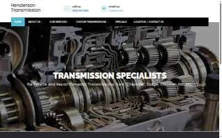Henderson Transmission website