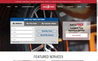 Jireh Tires website