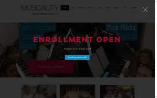 Musicality Schools of Henderson website