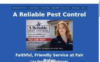 A Reliable Pest Control website