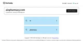 All In One Pharmacy of Las Vegas website