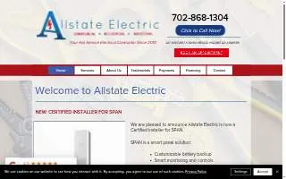 Allstate Electric website