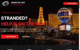 Around the Clock Towing Service website