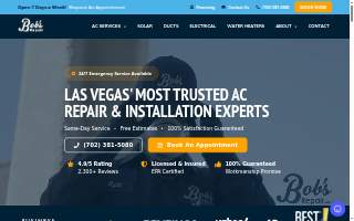 Bob's Repair AC, Heating and Solar Experts Las Vegas