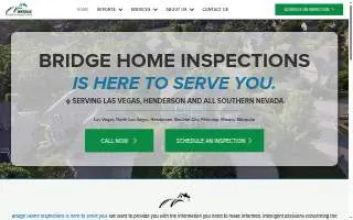 Bridge Home Inspections website