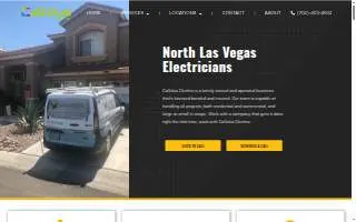 Callidus Electric - North Las Vegas website