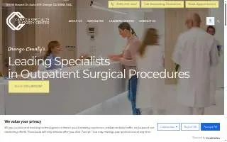 Canyon Oral & Facial Surgery Dental Implant Experts of Las Vegas website