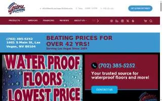 Carpets Galore Flooring website