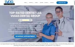 Eye District Express of Las Vegas website