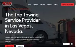 Go&Go Towing and Transport of Las Vegas website