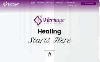 Heritage Mortuary Inc. website