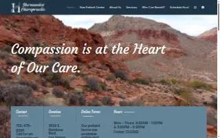 Hernandez Chiropractic of Las Vegas website