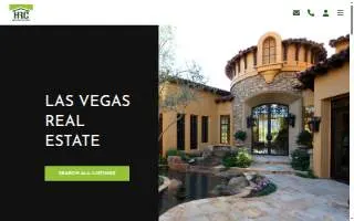 Home Realty Center of Las Vegas website