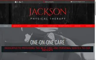 Jackson Physical Therapy website