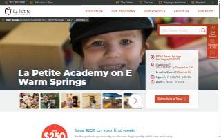 La Petite Academy on E Warm Springs
