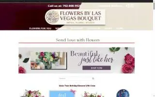 Las Vegas Bouquet website
