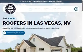 Nevada Exteriors of Las Vegas website