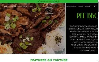 Pacific Island Taste, Hawaiian Restaurant website