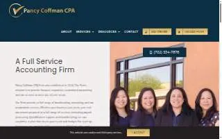 Pancy Coffman CPA website